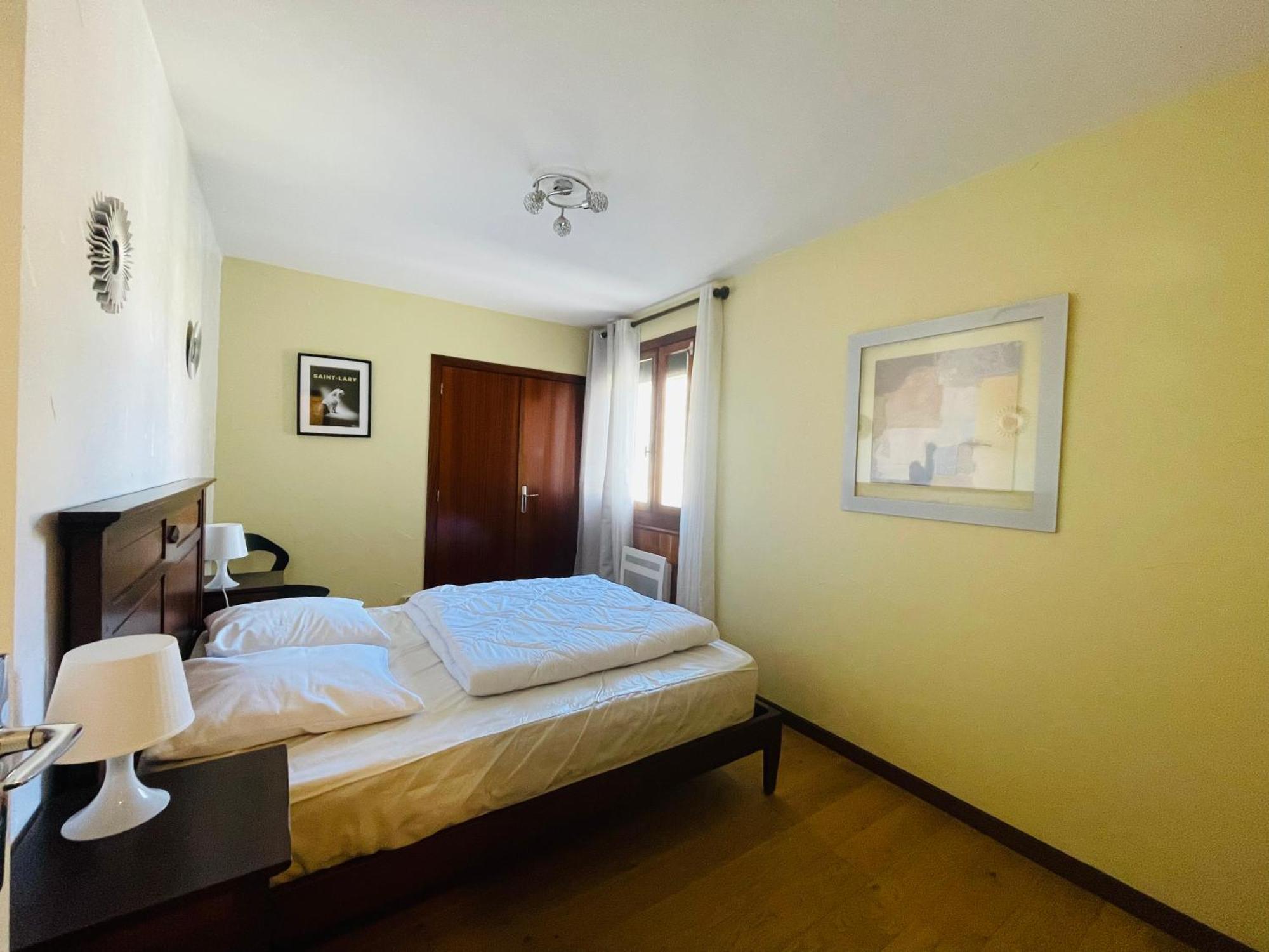 Appartement 58 M2 Avec Piscine Interieure Vue Montagne Centre Village , Parking Prive Saint-Lary-Soulan Exterior photo